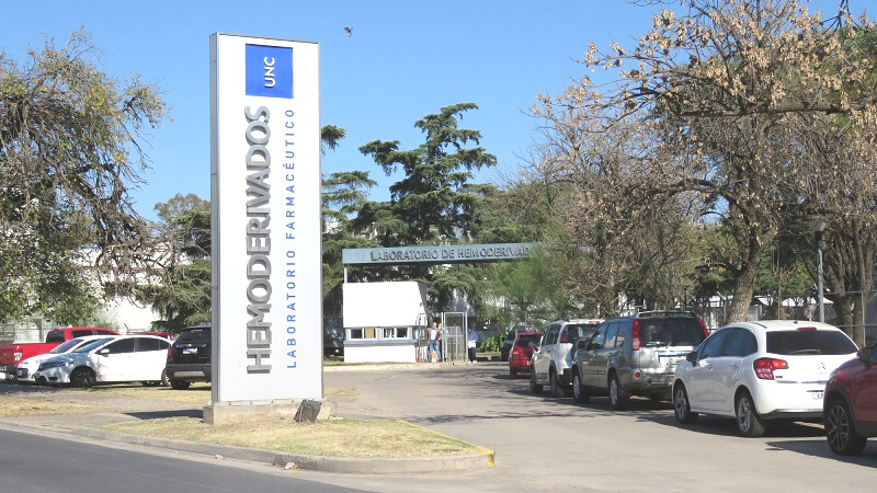 obra civil hemoderivados UNC